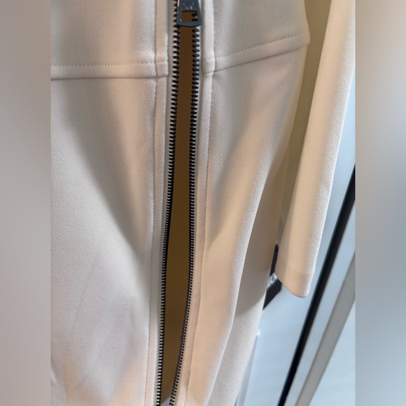 DKNY-NWT Women's Zip-Detail Mock-Neck Long-Sleeve Dress-0270 - Picture 5 of 7